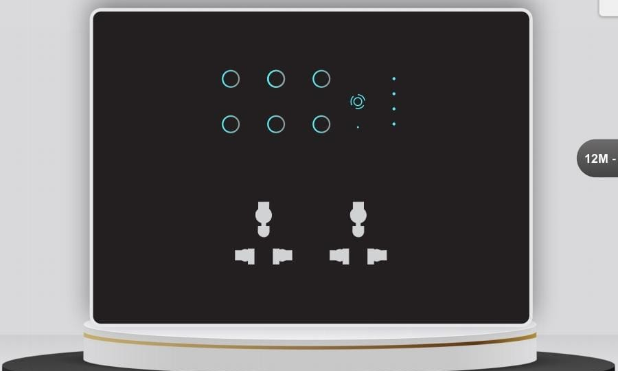 12 Switch Panel